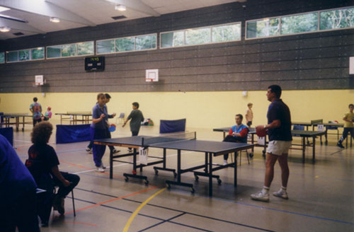 Sandrine contre Robin arbitrs par Fabienne